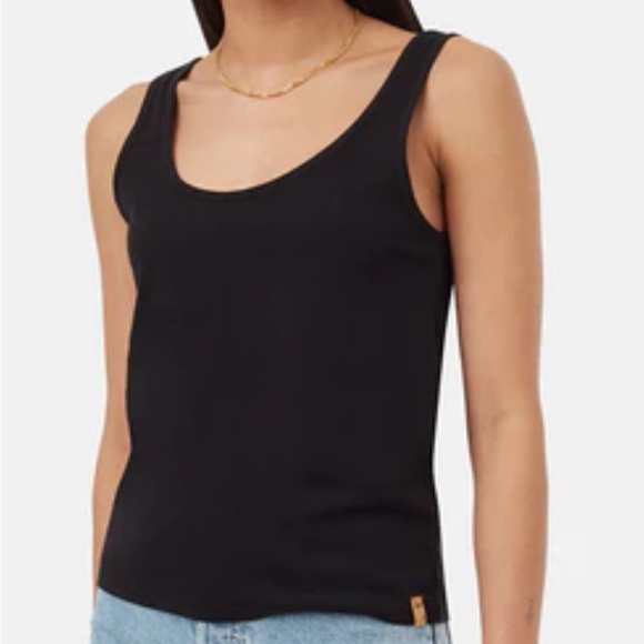 🖤Tentree NWT Women’s L double scoop tank top - Picture 4 of 6